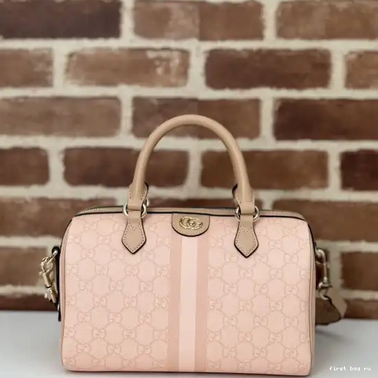 First bag ru TOP GUCCI HANDLE GG BAG SMALL OPHIDIA 0525